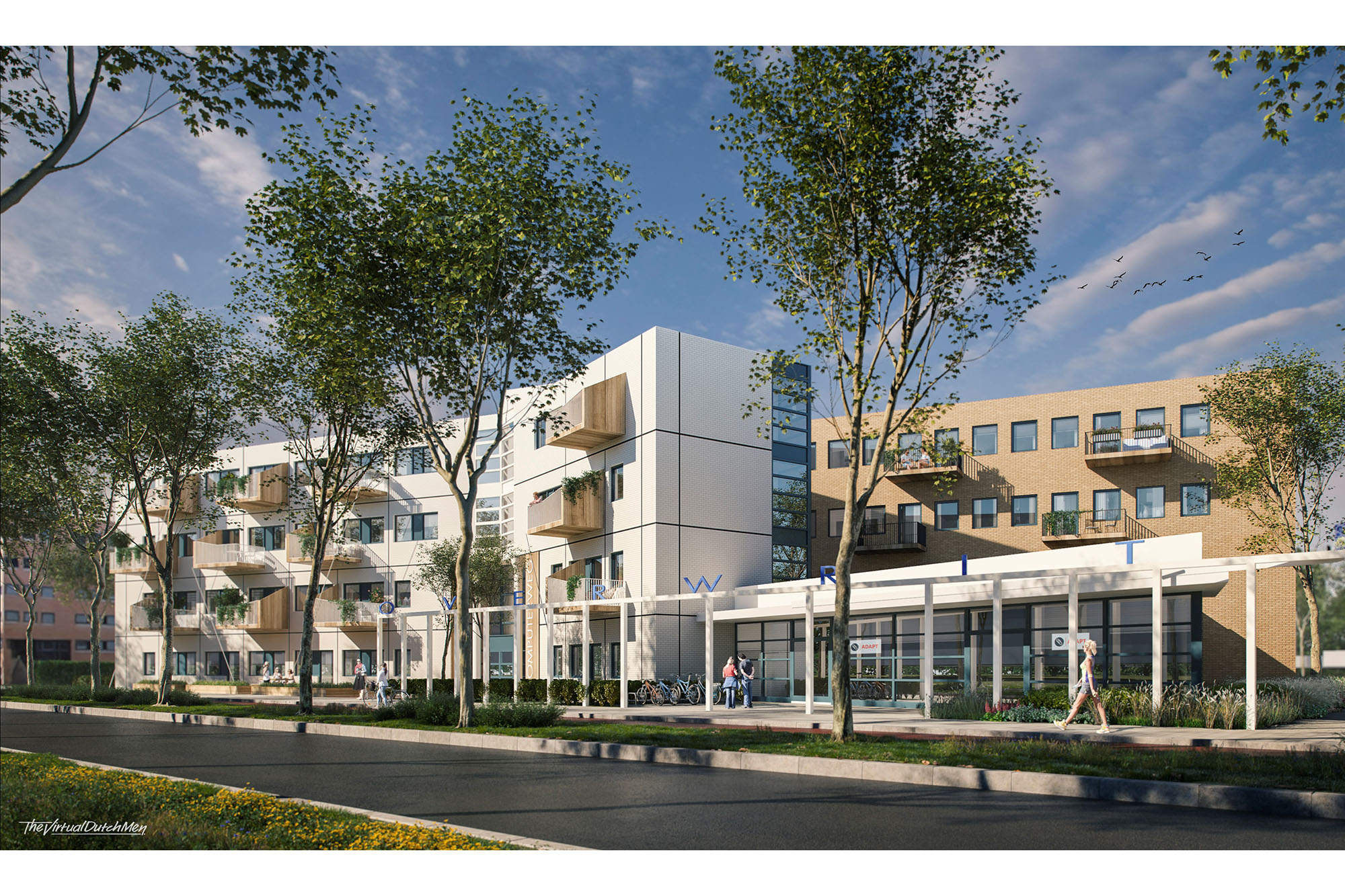 Herbestemming kantoor plotterweg amersfoort